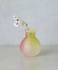 Edo-glass Flower Vase - Above the Table