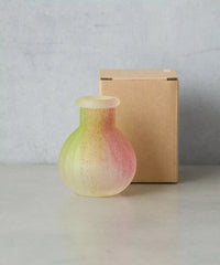 Edo-glass Flower Vase - Above the Table