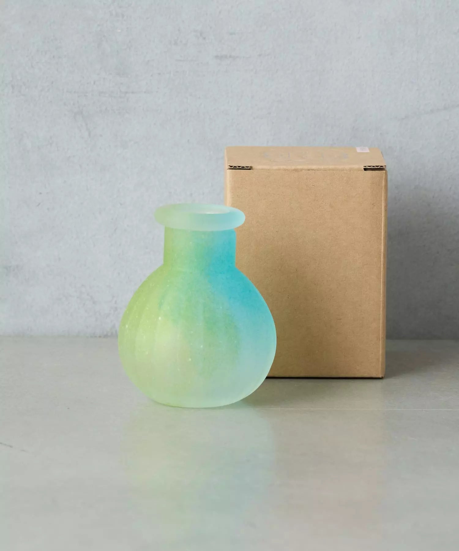 Edo-glass Flower Vase - Above the Table