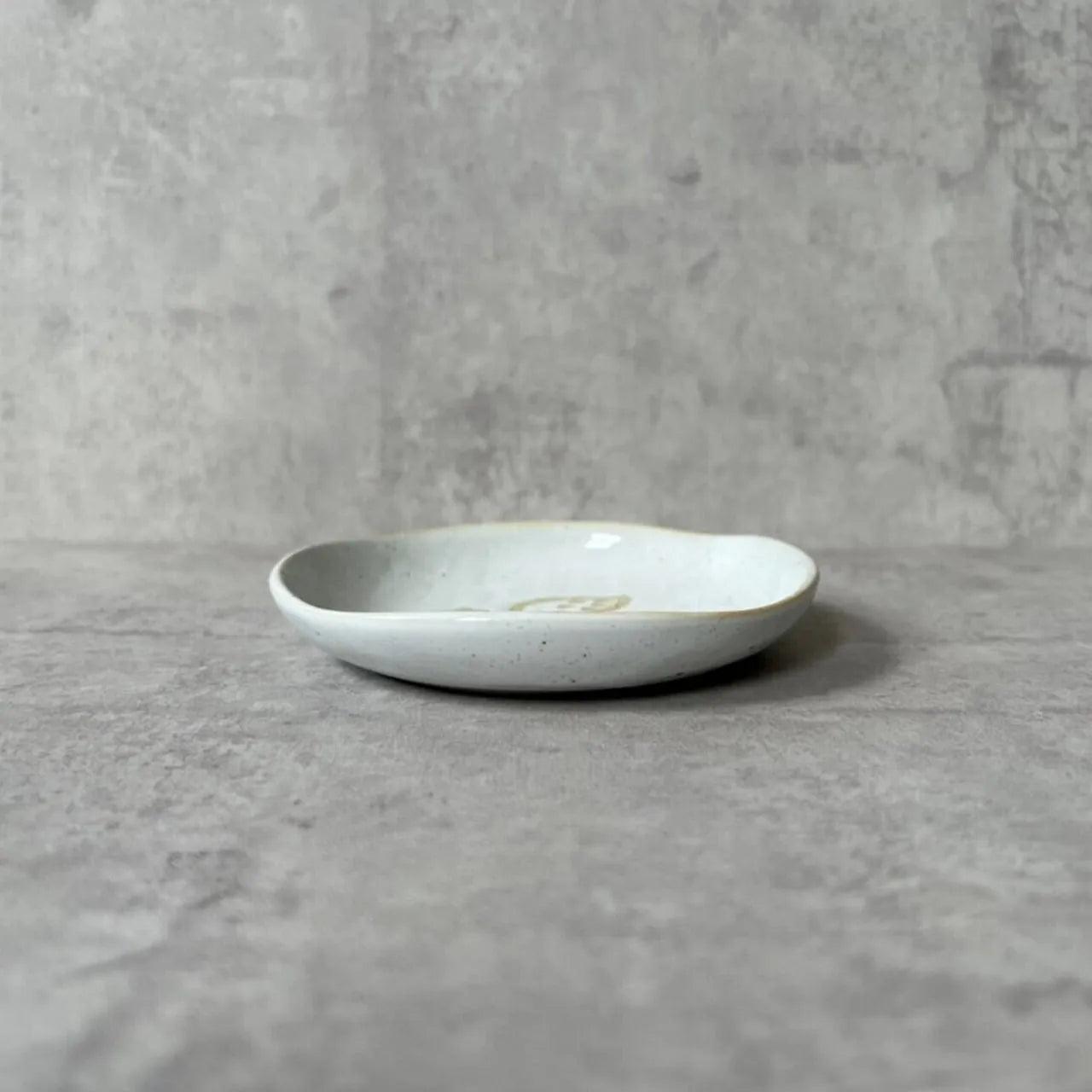 Nade Square Plate-White - Above the Table
