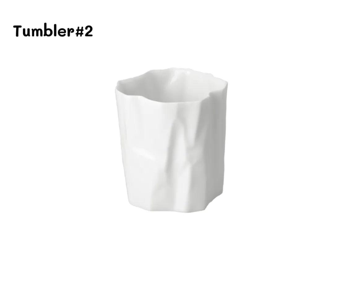 New Crinkle Tumbler - Above the Table
