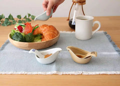 ViV Hasamiyaki Sauce Pot & Spoon - Above the Table