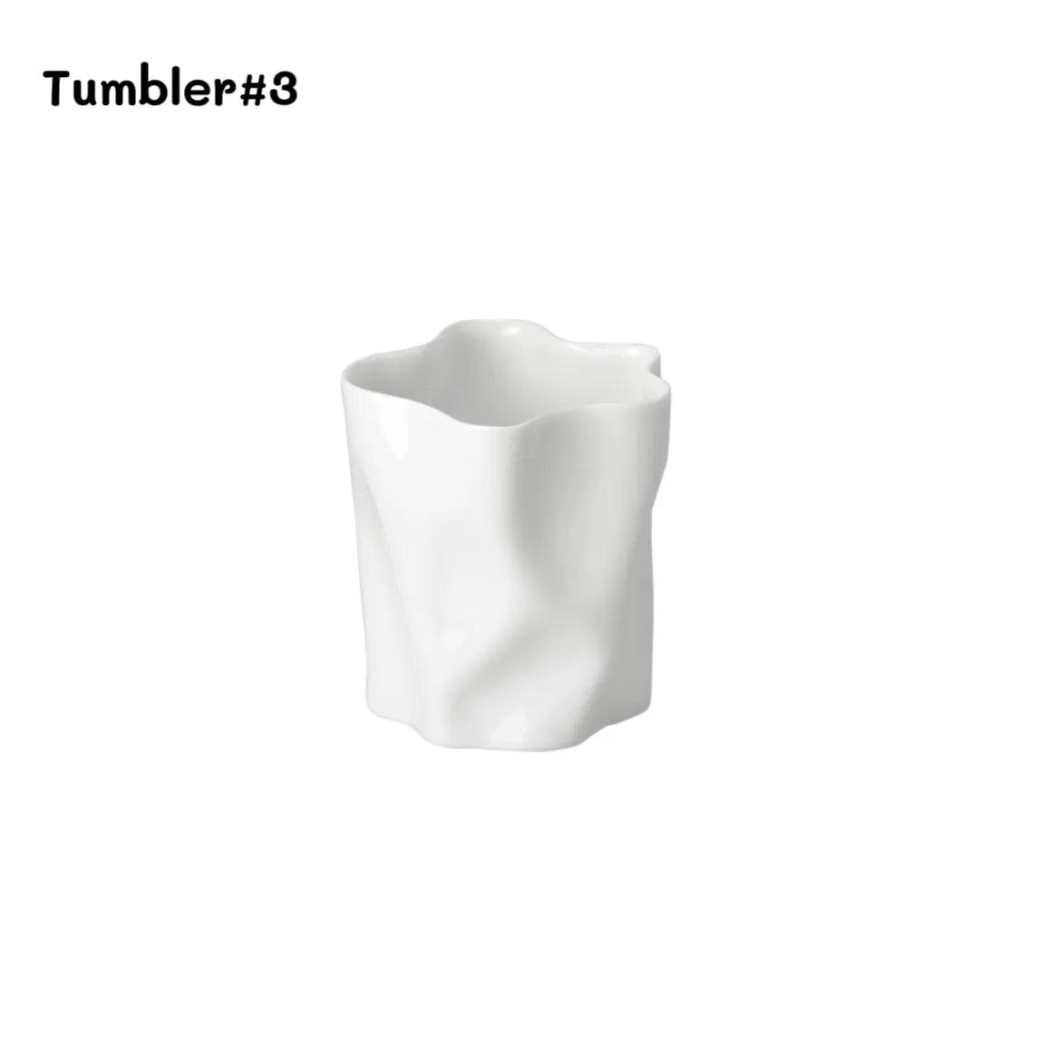 New Crinkle Tumbler - Above the Table