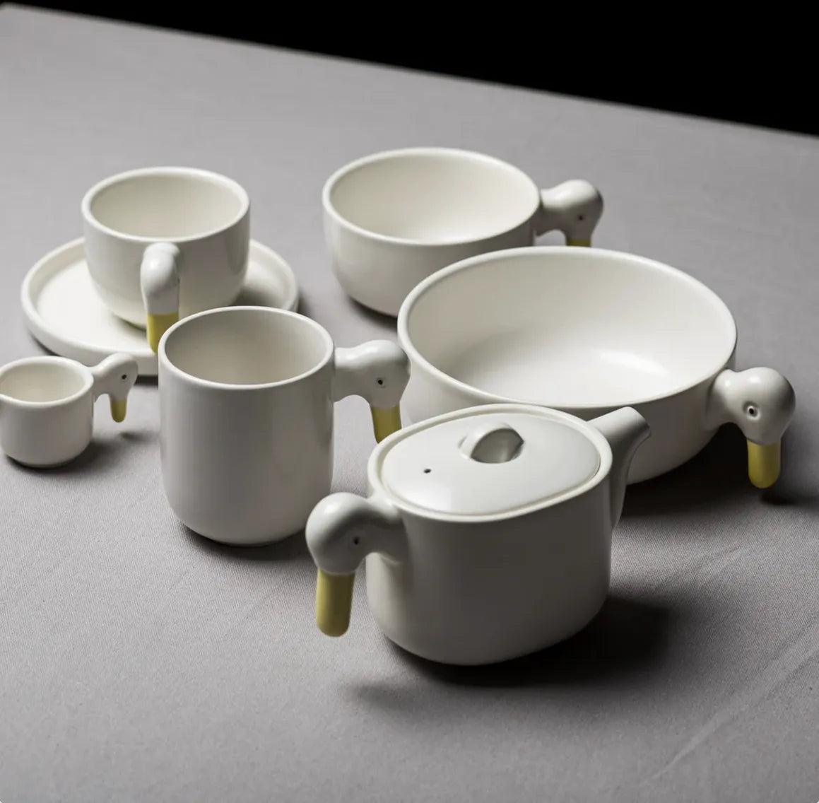 Ducks Teapot - Above the Table
