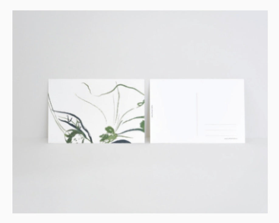 WhiteField Lotus Leaf Card