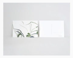 WhiteField Lotus Leaf Card