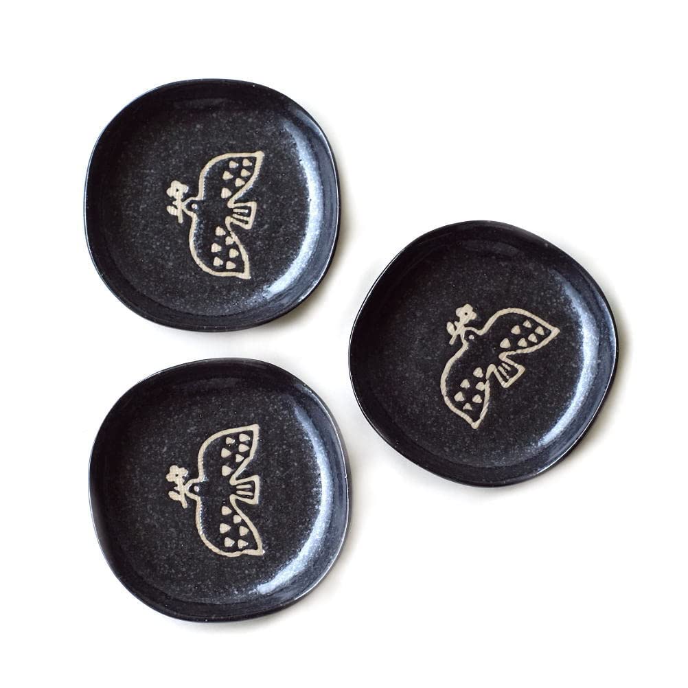 Nade Square Plate-Black