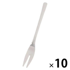 Hammered Stainless Steel Dessert Spoon/Fork  (silver)
