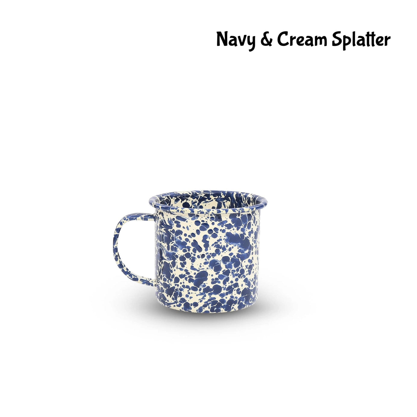Splatter Enamelware 12 OZ Mug - Above the Table