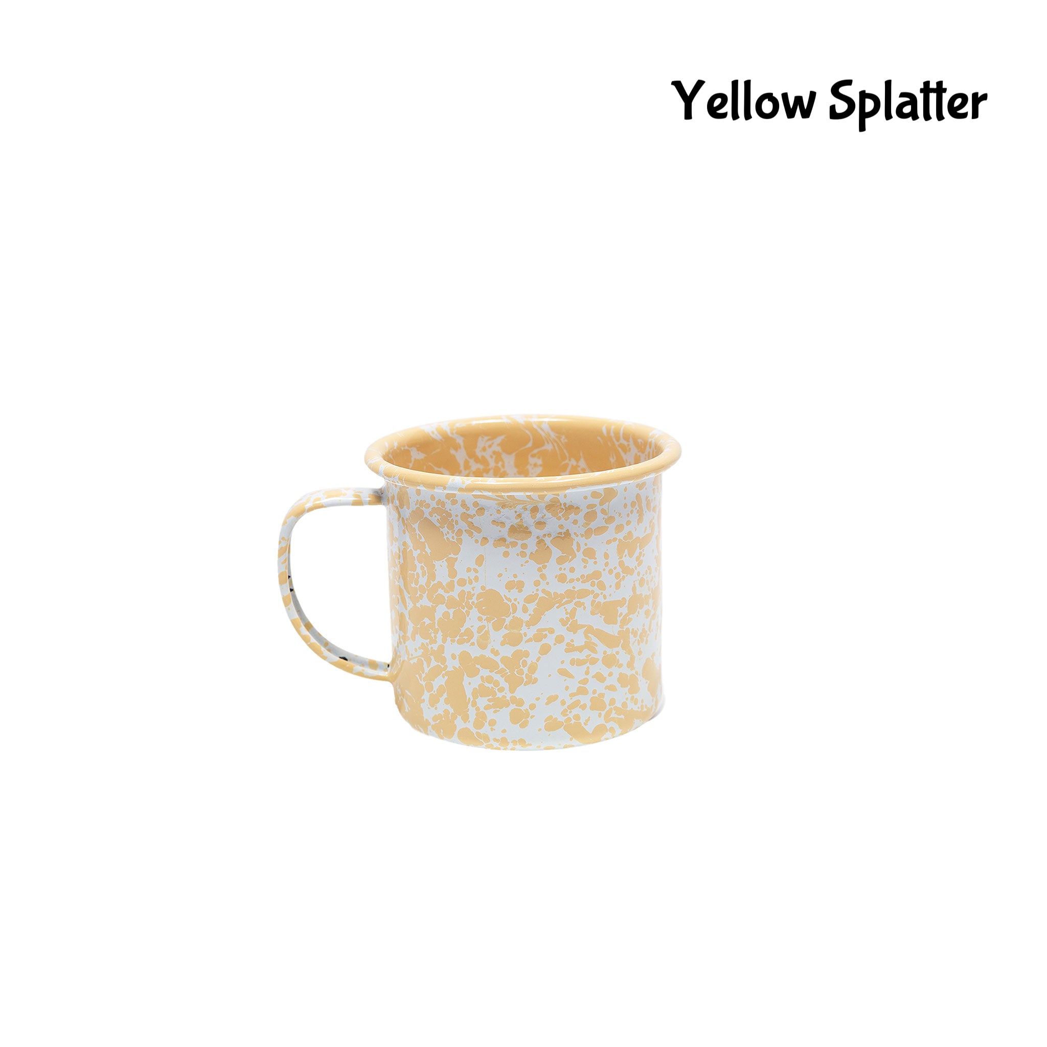 Splatter Enamelware 12 OZ Mug - Above the Table