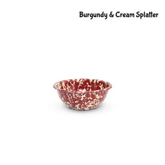 Splatter Enamelware 20 OZ Cereal Bowl - Above the Table