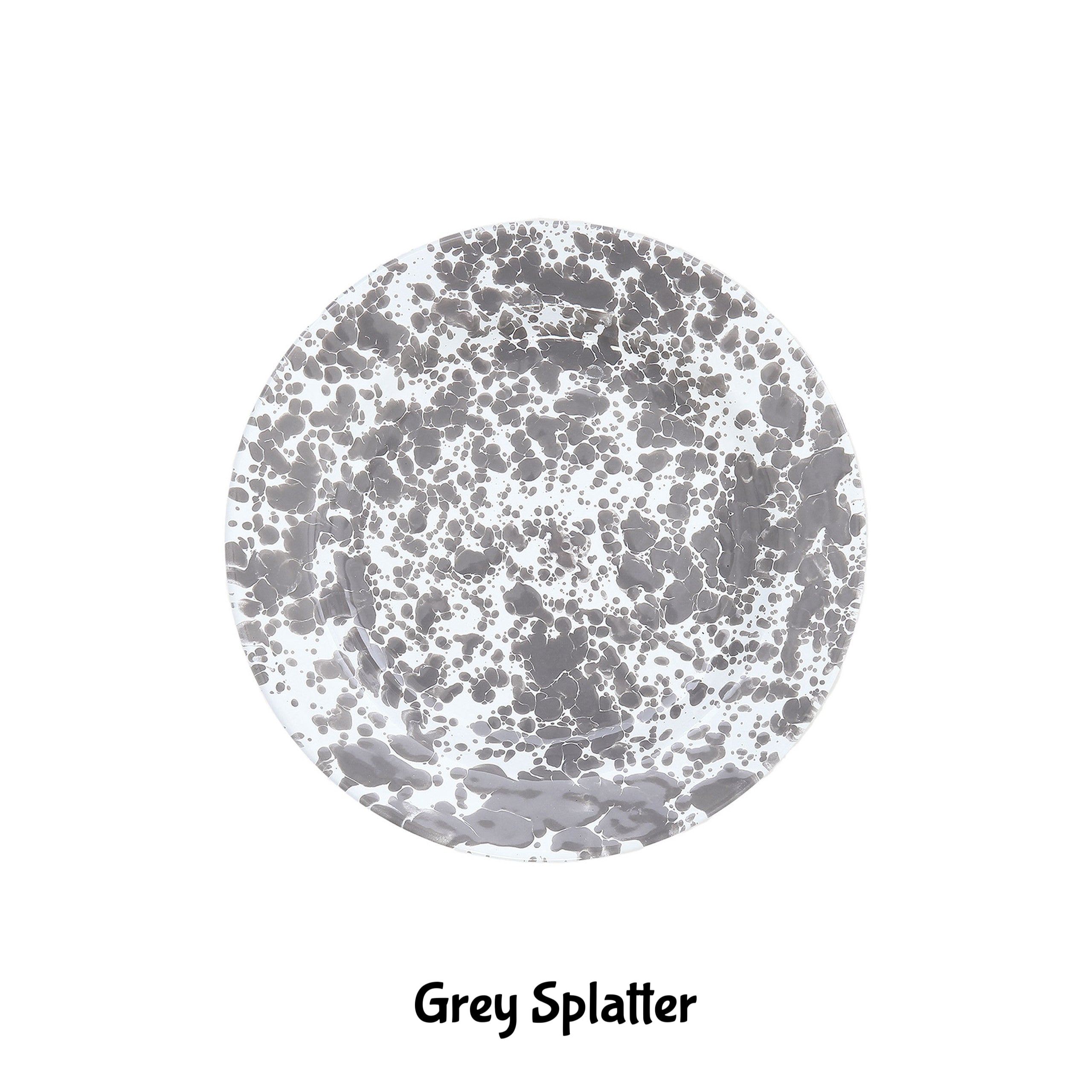 Splatter Enamelware Dinner Plate - Above the Table