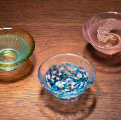 Tsugaru Vidro Gold Cups - Above the Table