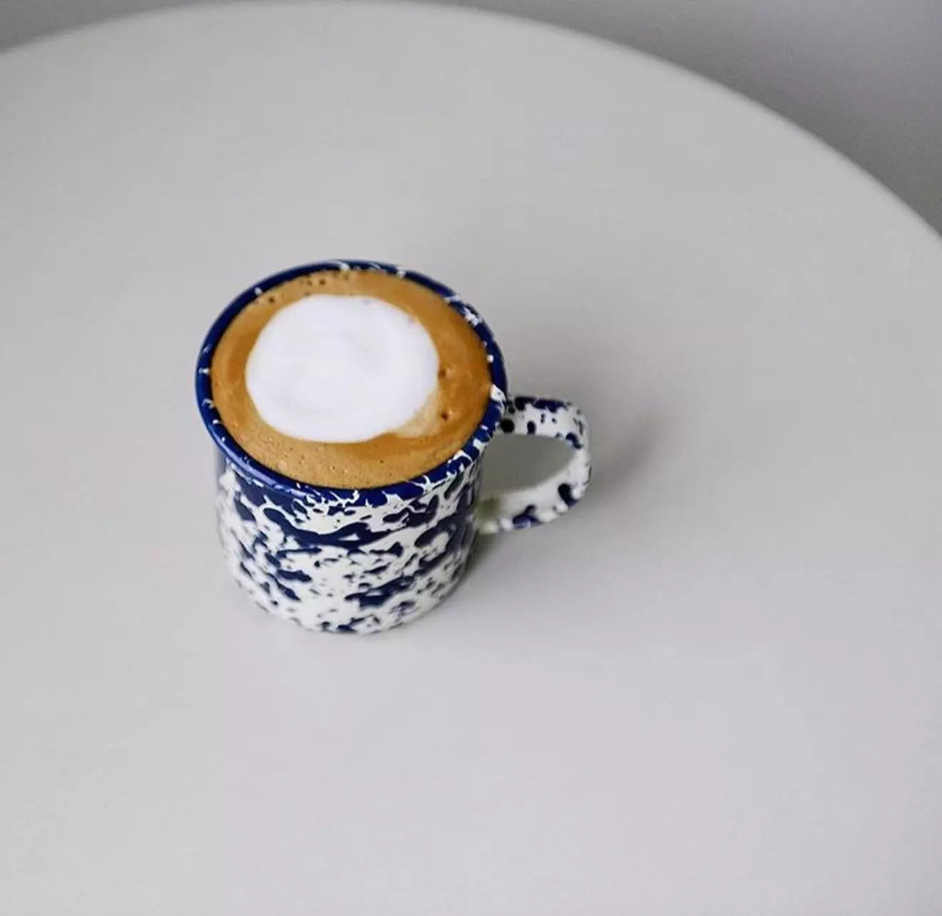 Splatter Enamelware 12 OZ Mug - Above the Table
