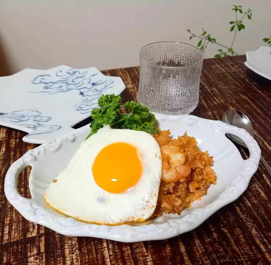 Fanette 25 Oval Bowl - Above the Table