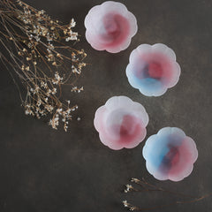 [Aika x Iwasawa Glass] Handmade Sakura Shaped Glass - Above the Table