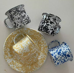 Splatter Enamelware 12 OZ Mug - Above the Table