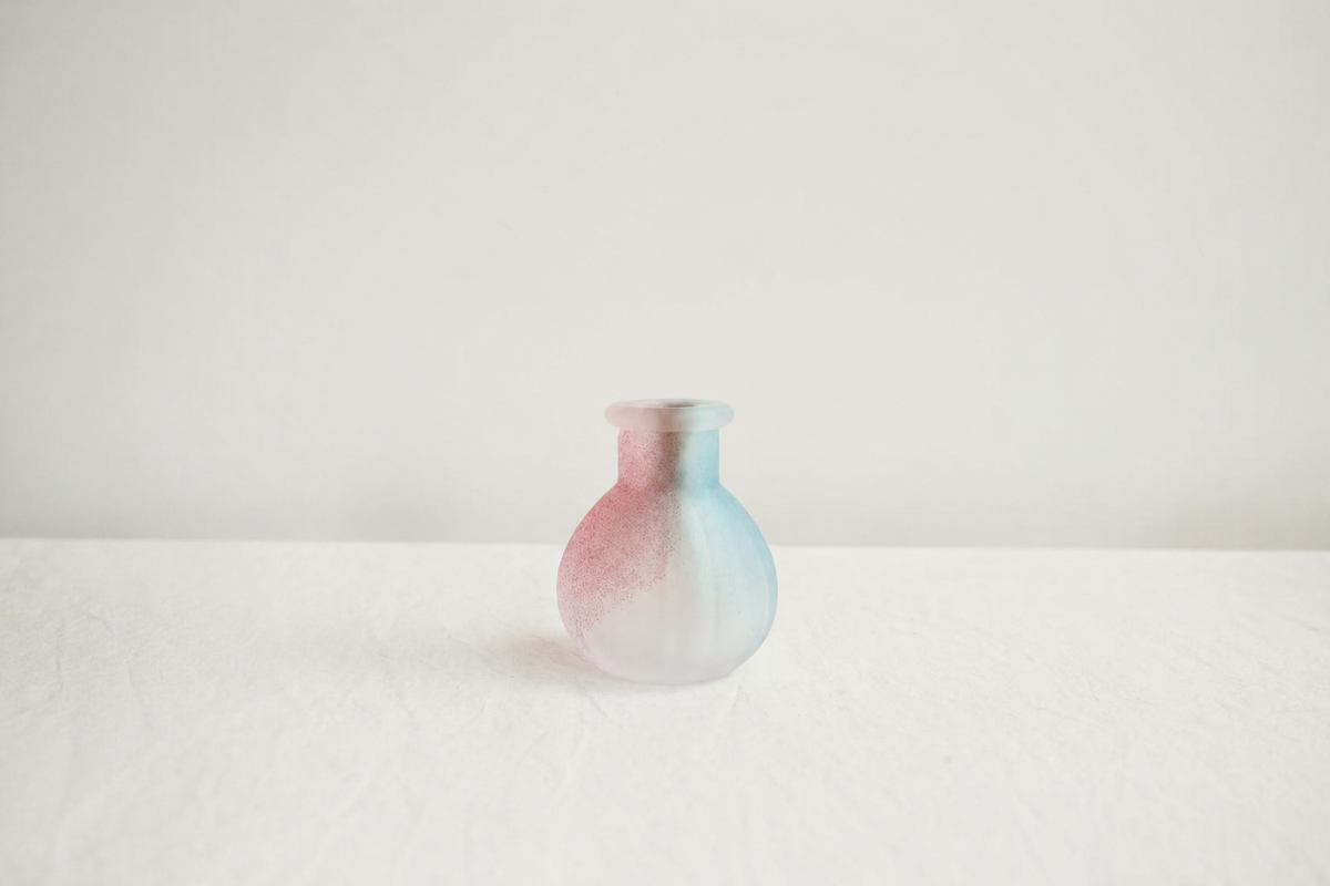 Edo-glass Flower Vase