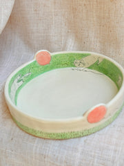 Atta Cup and Plate Set