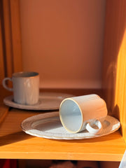Shirotsumekusa Tea Cup - Above the Table
