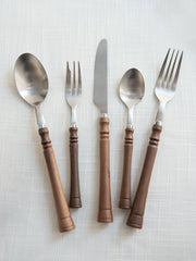 Turning Woodener Cutlery Set - Above the Table