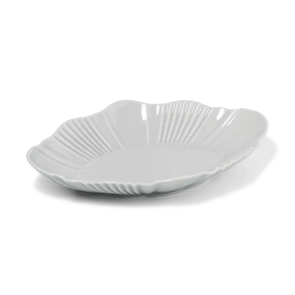 Pluie 220 Oval Plate - Above the Table